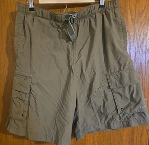 Columbia Vertex Shorts Mens L  Nylon Swim Trunk Adjustable Lined Pkts Packable - Picture 1 of 6