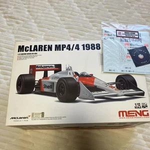 Meng Model 1/12 McLAREN MP4/4 1988 unmontierter Vintage Modellbausatz - Bild 1 von 20