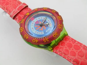 SWATCH SCUBAPINK DROPS - REFURBISHED - Picture 1 of 9