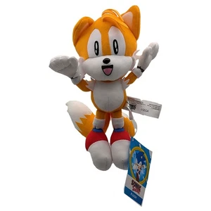 Oficial TAILS WAVING Sonic The Hedgehog 9 pulgadas Peluche Great Eastern (Teirusu) - Imagen 1 de 3