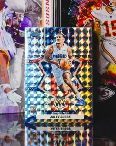 2021-22 Panini Mosaic National Pride #256 Jalen Suggs Silver Mosaic Prizm Rookie - Imagen 1 de 2