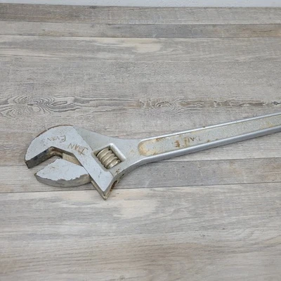 Crescent Crestoloy 24 英寸可调节扳手重型美国制造 — 第 1/4 张图片