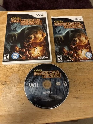 Cabelas Dangerous Hunts 2011 Nintendo Wii NTSC-U - USA - Complete - Image 1 of 4