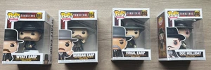 Funko Pop Tombstone Complete Set of 4 2019 Doc Holiday Wyatt Virgil Morgan Earp - Picture 1 of 12