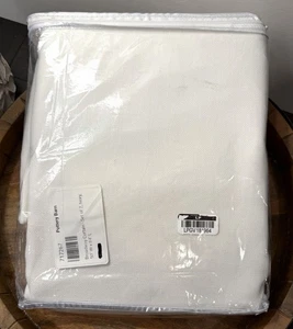 Set/2 Pottery Barn Broadway Vorhänge 50" x 84" ELFENBEIN 100% Baumwolle NEU - Bild 1 von 6