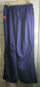 Nike Dri-Fit Clemson Tiger Herren 2XL komplett gefüttert lila leichte Jogginghose - Bild 1 von 15
