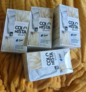 L'oreal Colorista Hair Bleach, ALL OVER, Semi Permanent (Lot Of 4) - Picture 1 of 6