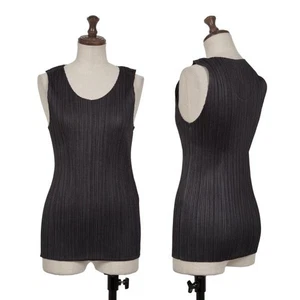 PLEATS PLEASE Printed Pleats Tank Top Size 3(K-146505) - Picture 1 of 10