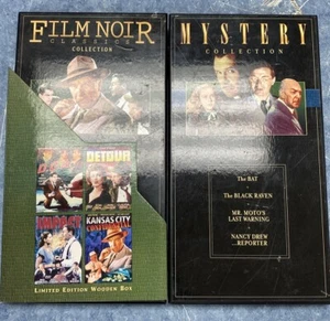 Classic Films Collections - MYSTERY & FILM NOIR COLLECTIONS DVD Disc Set - Picture 1 of 5