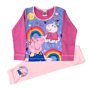 Pijamas para niñas Peppa Pig, PJ'S largos, ropa de noche de personaje 18 mths - 5 años - Imagen 1 de 5