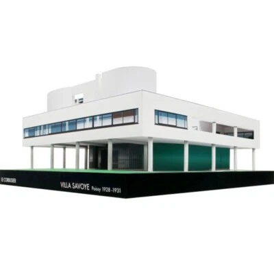 New DIY Unassembled Le Corbusier Villa Savoye Poissy 1928-1931 3D Paper Model - Image 1 of 4