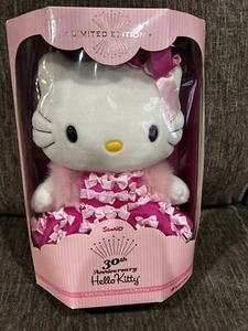 NEU SEHR SELTEN LE HELLO KITTY SANRIO 30. JAHRESTAG PLÜSCH Beschreibung lesen! - Bild 1 von 4
