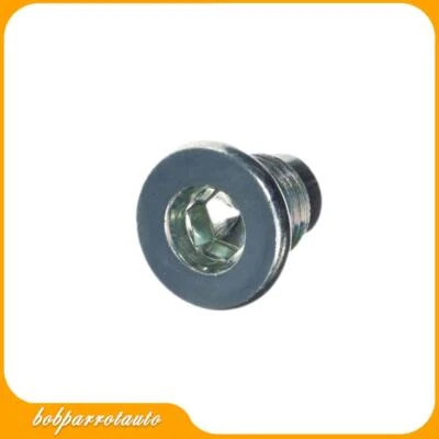  Tapón de drenaje de aceite plateado para Mazda 3 5 6 CX-5 2013-14 / RX-8 2009-11 #FS5021249 Foto 1 de 4