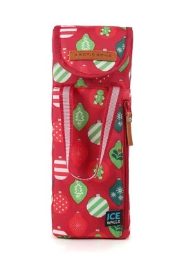 Nuevo Bolso de Transporte Botella de Vino Aislado Zona Ártica Viaje Rojo Adornos Nuevo con Etiquetas Foto 1 de 4