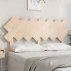 Bed Headboard Home Bedroom Decorative Bed Header Panel Solid Wood Pine vidaXL