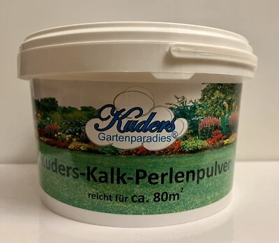 Kuders Kalk - Perlenpulver mehr Vitalität für Ihre Rasenfläche 4 kg (B-Ware) - Bild 1 von 4