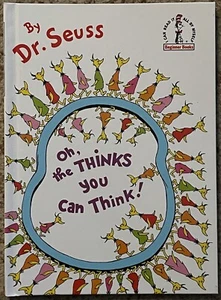 Dr. Seuss Oh, The Thinks You Can Think Vintage 1975 First Edition Hardcover NEW - Picture 1 of 2