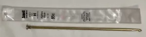 Vintage Hero Scovill Crochet/Afghan Needle Hook USA Size H 9" Gold No. 7061 - Picture 1 of 1