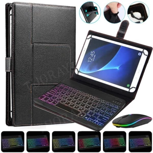 Beleuchtete Tastatur Maus Hülle Für Blackview Tab 15 13 12 Pro 11 10 80 70 7 A7 - Bild 1 von 39