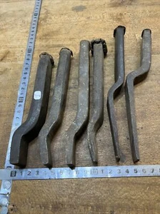 1 / Outil ancien lot 6 burin de chasses déportés - Picture 1 of 4