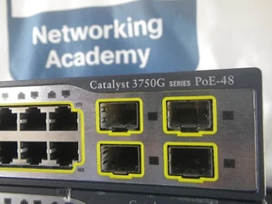 Cisco Catalyst WS-C3750G-48PS-E Catalyst Switch 3750G 15.0 IOS *1-Year Warranty! - Picture 1 of 2