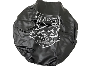 Suzuki Gypsy King SJ413 Soft Black Rear Spare Tire Wheel Cover |Fit For - Picture 1 of 8