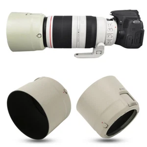 ET-83D Weiß Kunststoff Gegenlichtblende für Can-on EF 100-400mm f/4.5-5.6L IS II USM Neu - Bild 1 von 8