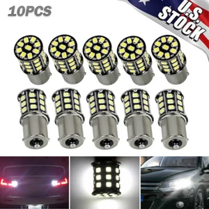 10pcs Super Bright White 1156 RV Trailer 33-SMD LED 1141 Interior Light Bulbs US - Picture 1 of 12