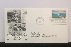 USPS FDC #2091 – 1984 20c Saint Lawrence Seaway ArtCraft ST1312 - Picture 1 of 3
