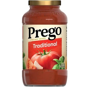 Prego Traditional Pasta ๐ Sauce, 24 Oz Jar (Pack of 2) - Picture 1 of 5
