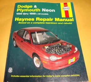 Haynes Repair Shop Manual #30034 (95-99 Dodge & Plymouth Neon) 502 - Picture 1 of 2
