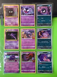 Pokémon Sammelmappe Gengar Haunter Gastly Karten WOTC XY Scarlet & Violet - Bild 1 von 19