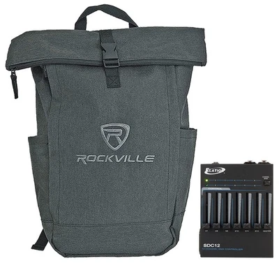 American DJ SDC12 12-Channel DMX Controller Operates Via 12VDC Power Supply+Bag - Image 1 of 4