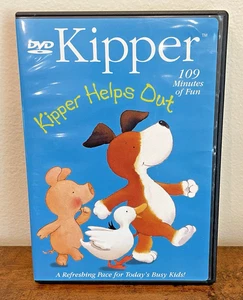 Kipper and His Friends Helps Out DVD 2004 HIT Entertainment Inkpen Pig Duck OOP - Imagen 1 de 12