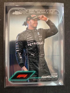 Lewis Hamilton - 2024 Topps Chrome F1 Driver of the Day #165 Gran Premio de Espa - Picture 1 of 2