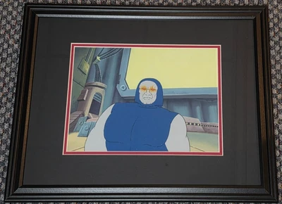 PRODUCCIÓN SUPERFRIENDS ANIMACIÓN CEL OF DARKSEID - FONDO PINTADO A MANO Foto 1 de 3