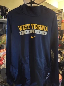 Sudadera con Capucha Nike Baloncesto WVU Therma-Fit Elite Team West Virginia University Talla XL - Imagen 1 de 3