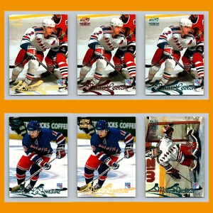 New York Rangers Lot 6 Hockeykarten Pacific Paramount Brian Leetch NM Hockey NHL - Bild 1 von 8