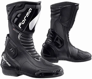 STIVALI MOTO SPORT RACING FORMA FRECCIA DRY NERO BLACK IMPERMEABILI TG 37 - Picture 1 of 1