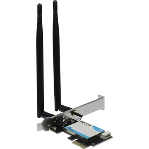 Inter-Tech Wi-Fi 6 PCIe Adapter EP-134 Antenne,Bluetooth 5.2 - Afbeelding 1 van 3