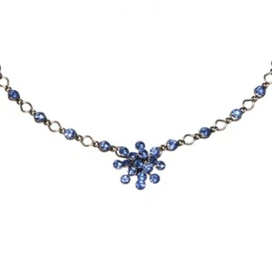 Konplott Necklace Collier Magic Fireball Blue Sapphire - Picture 1 of 3