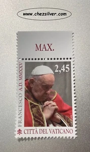 2025 Vaticano Singolo Francobollo Pontificato MMXXV Papa Francesco da 2,45 - Afbeelding 1 van 3