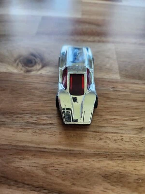 Hot Wheels 1974 Silver Bullet 9 color plata, coche vintage Foto 1 de 4