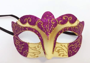 Venician style mask for carnivalm party, halloween masquerade - Picture 1 of 8