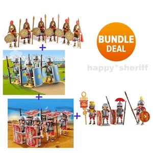 Playmobil Soldier Figures 14x Romans and 6x Greek Spartan No box 5393 6490 70934 - Picture 1 of 9