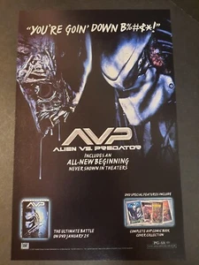 AVP Alien Vs. Predator DVD Release "You're Goin'..." ~ Comic Page PRINT AD 2004 - Picture 1 of 1