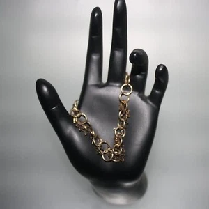 Bracciale donna boho cerchio e stella oro donna bigiotteria moda nuovo - Foto 1 di 3
