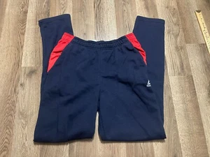 Reebok Pants, Boy's Size 18, Blue White Red, Sweatpants - Picture 1 of 11