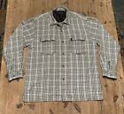Vintage Mid 90’s Rusty Surf/Skate Button Up Long Sleeve Flannel Large