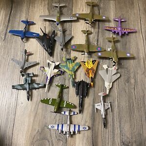 Lot of 18 Die Cast MIX Gi Joe Fighter Jet Military Planes Marvel by Maisto